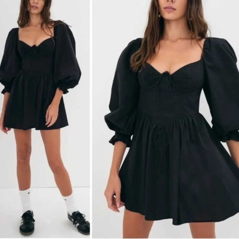 for love and lemons ruth mini dress For Love And Lemons | Dresses | For Love Lemons Ruth Mini Dress In Black